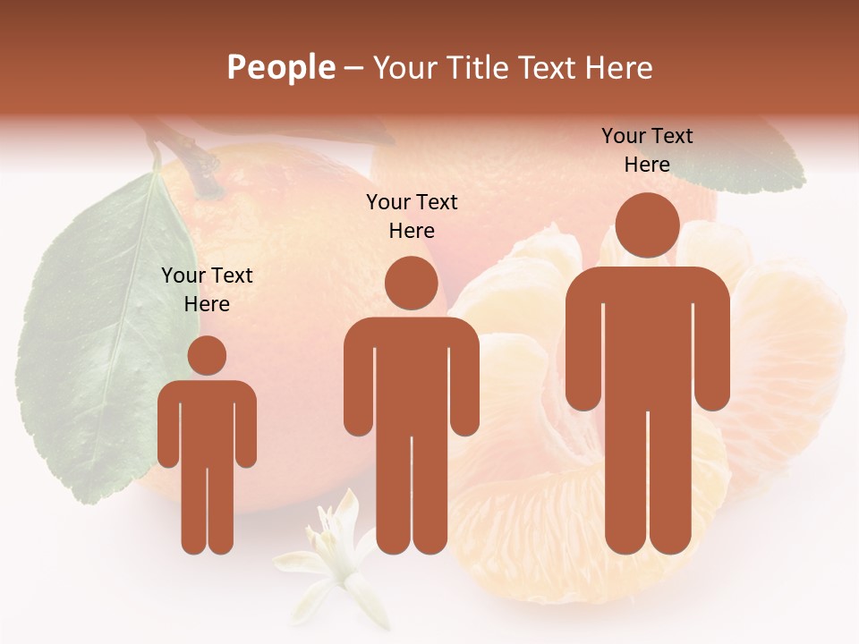 Food Health Leaf PowerPoint Template