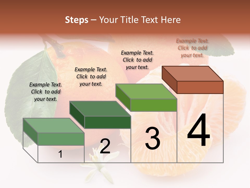 Food Health Leaf PowerPoint Template