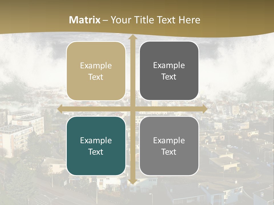 Sea Disaster Natural Disaster PowerPoint Template