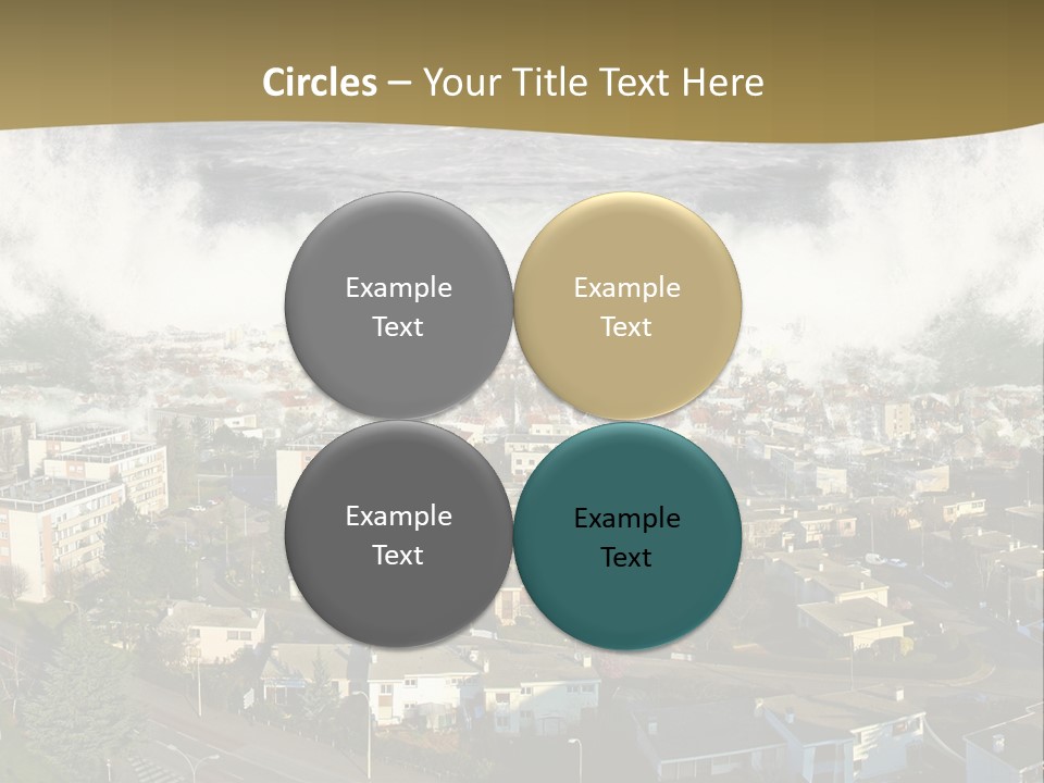 Sea Disaster Natural Disaster PowerPoint Template