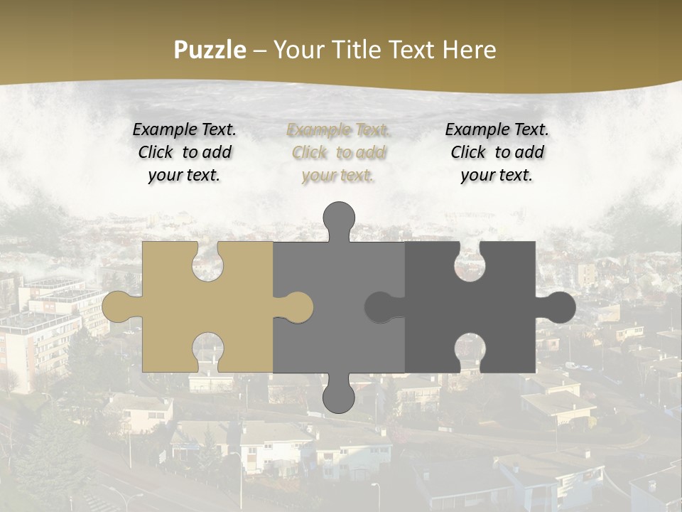 Sea Disaster Natural Disaster PowerPoint Template