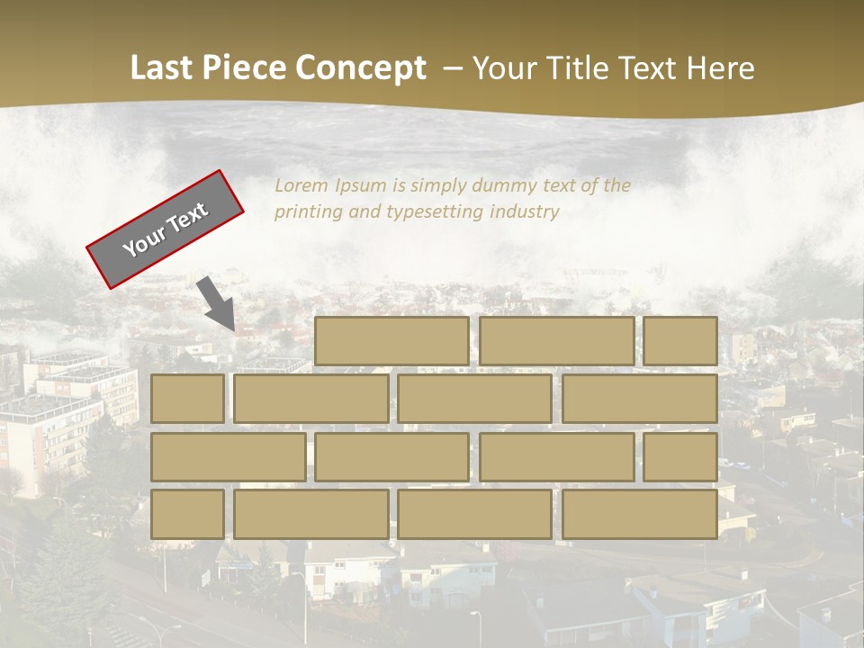 Sea Disaster Natural Disaster PowerPoint Template