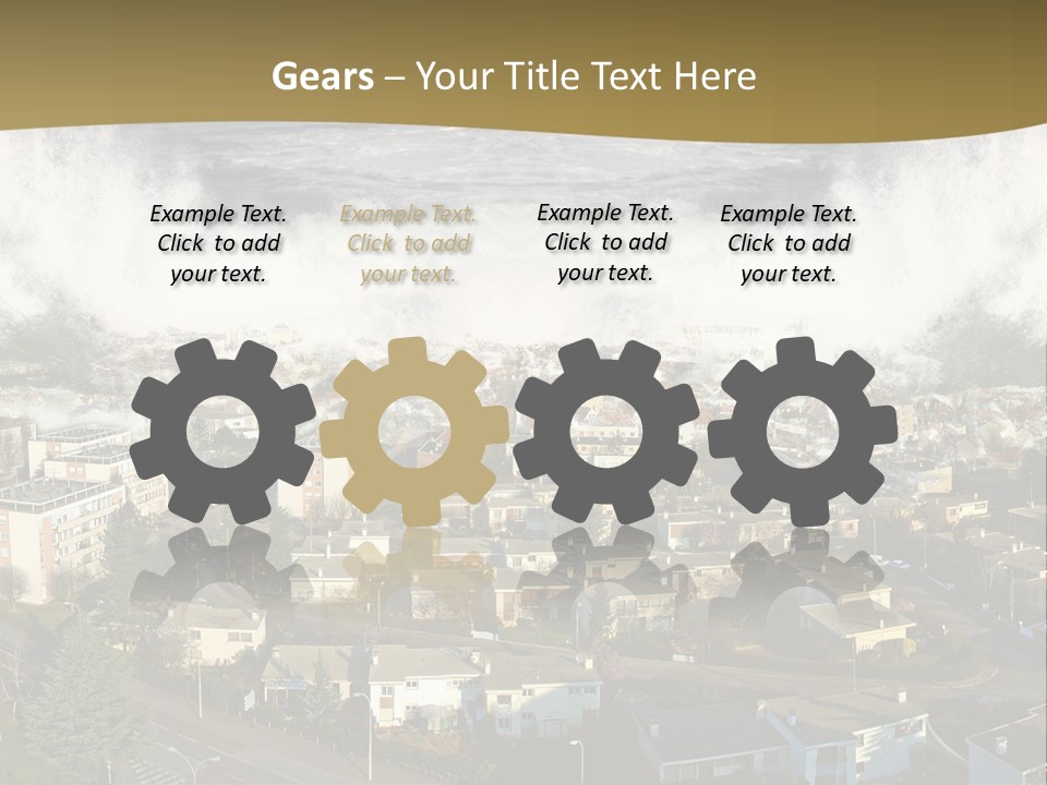 Sea Disaster Natural Disaster PowerPoint Template