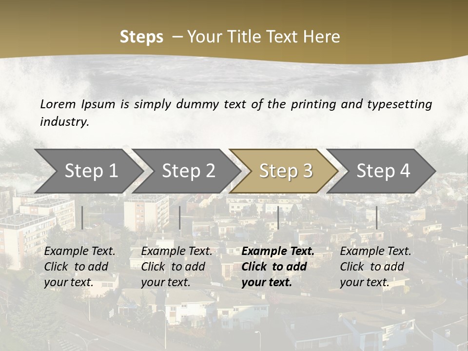 Sea Disaster Natural Disaster PowerPoint Template