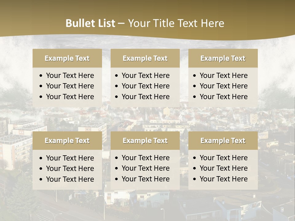 Sea Disaster Natural Disaster PowerPoint Template