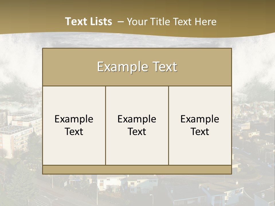 Sea Disaster Natural Disaster PowerPoint Template