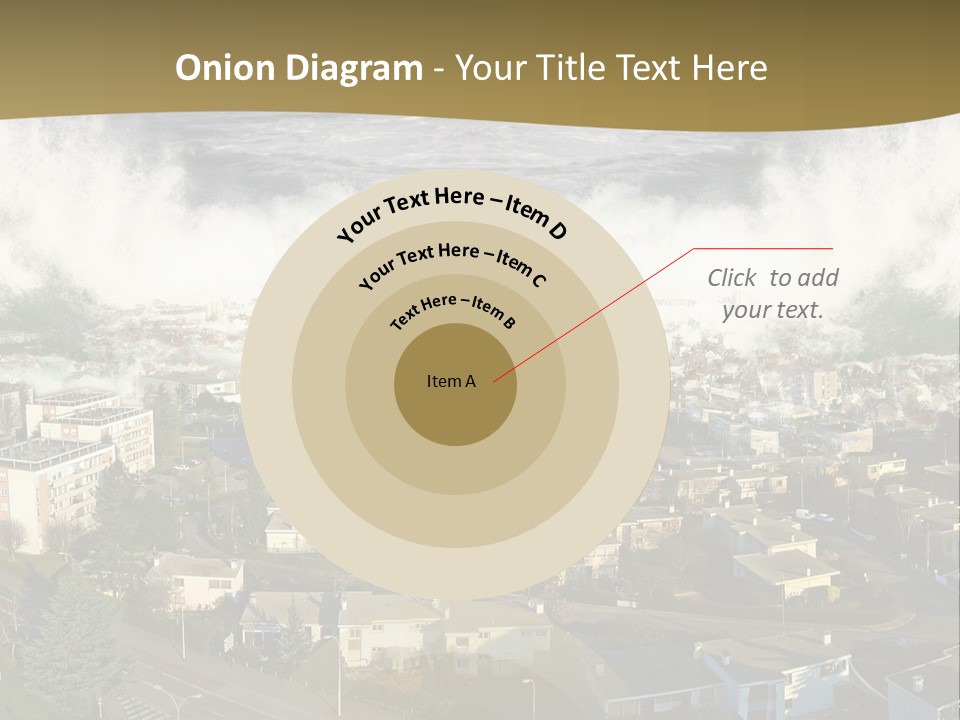 Sea Disaster Natural Disaster PowerPoint Template