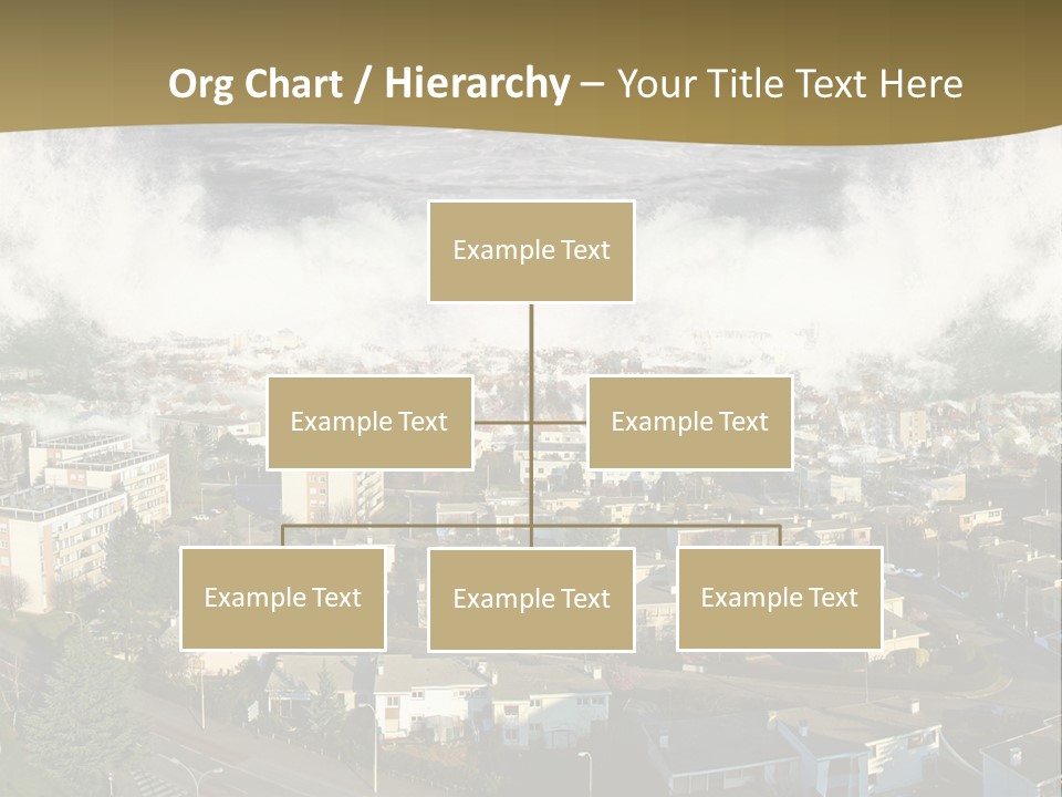 Sea Disaster Natural Disaster PowerPoint Template