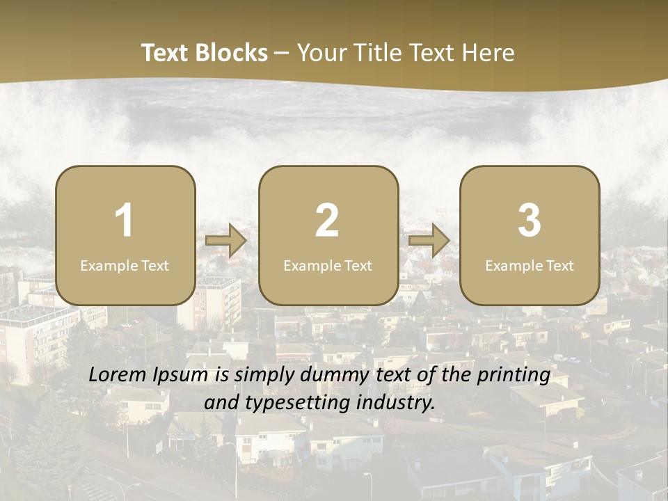 Sea Disaster Natural Disaster PowerPoint Template