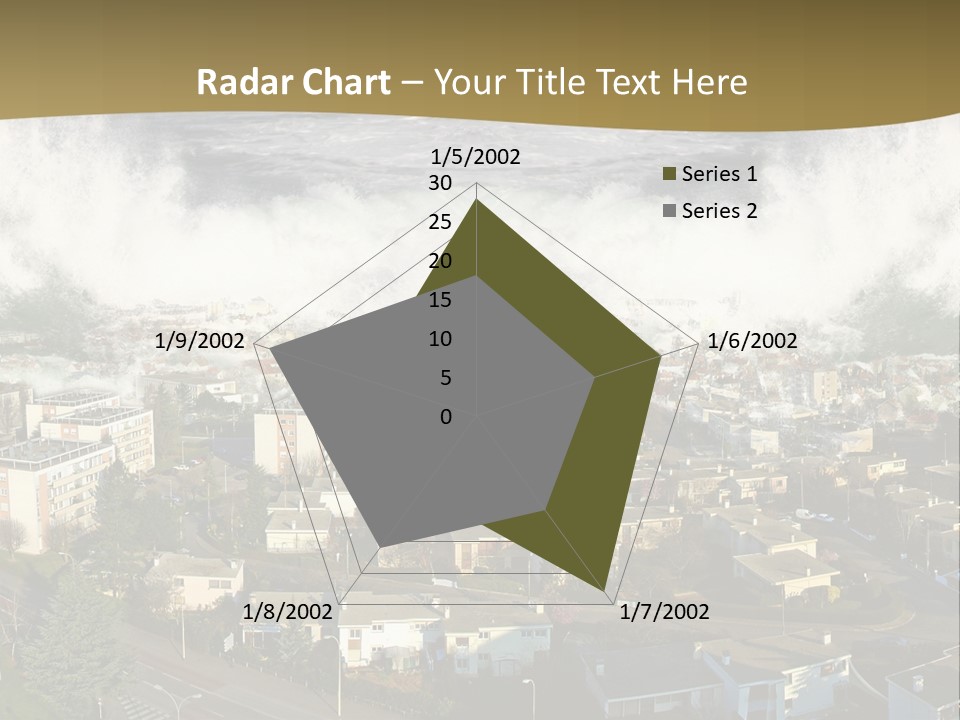 Sea Disaster Natural Disaster PowerPoint Template