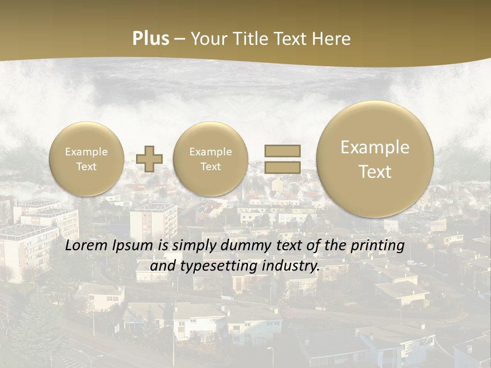 Sea Disaster Natural Disaster PowerPoint Template