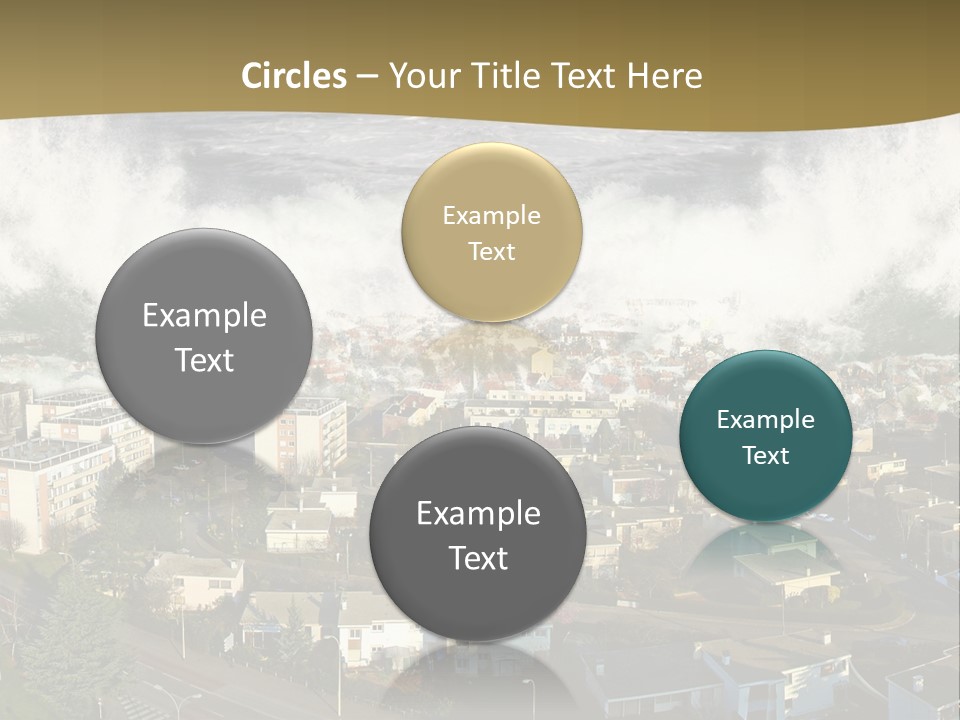 Sea Disaster Natural Disaster PowerPoint Template