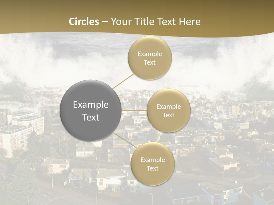 Sea Disaster Natural Disaster PowerPoint Template