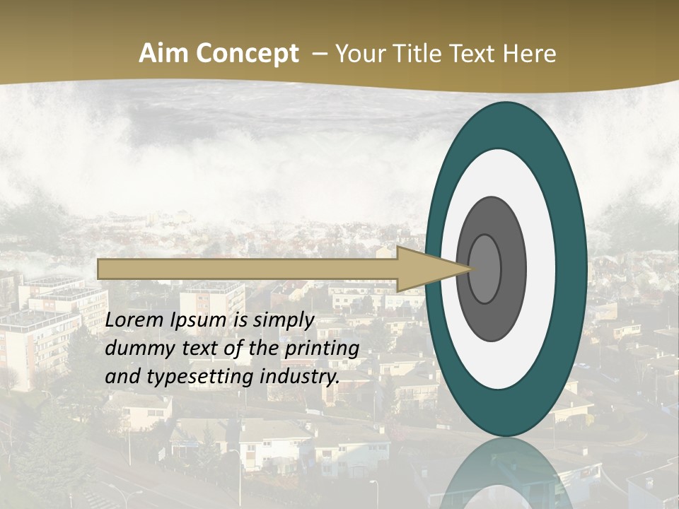 Sea Disaster Natural Disaster PowerPoint Template