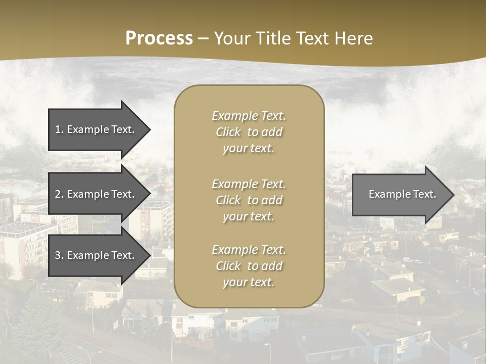 Sea Disaster Natural Disaster PowerPoint Template