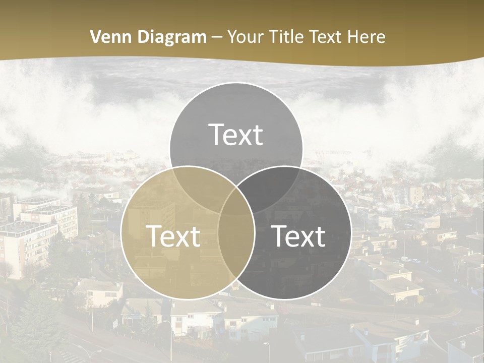 Sea Disaster Natural Disaster PowerPoint Template