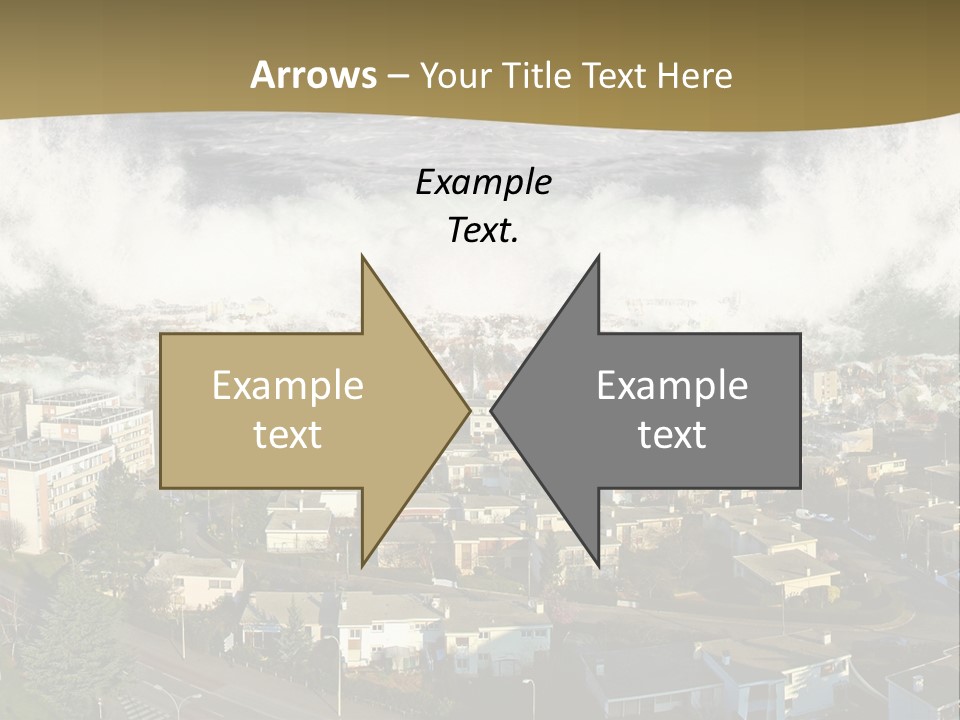 Sea Disaster Natural Disaster PowerPoint Template
