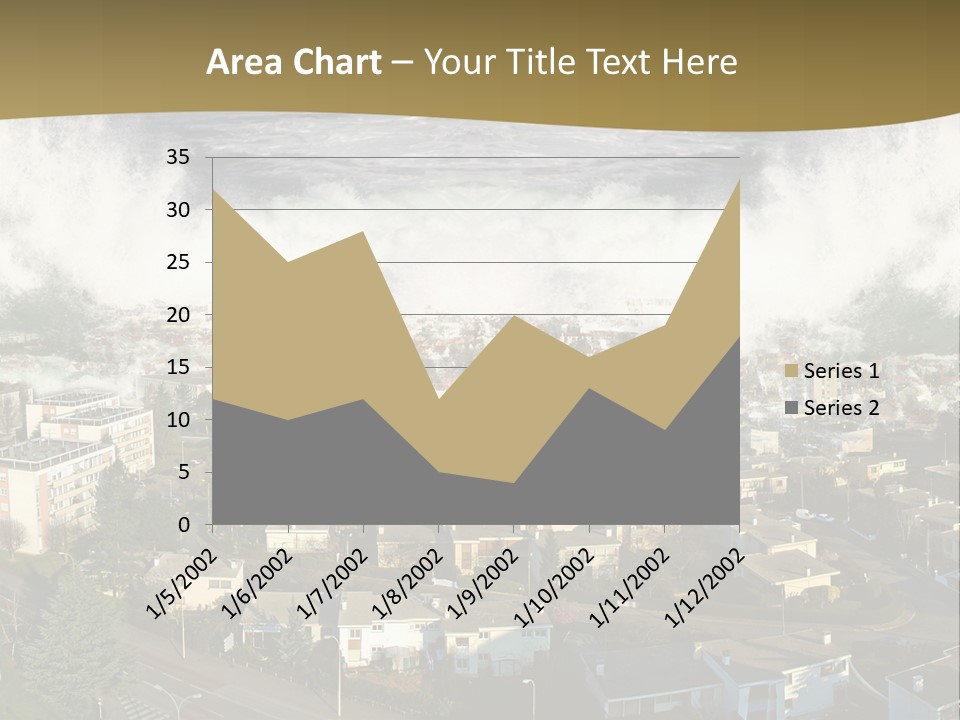 Sea Disaster Natural Disaster PowerPoint Template