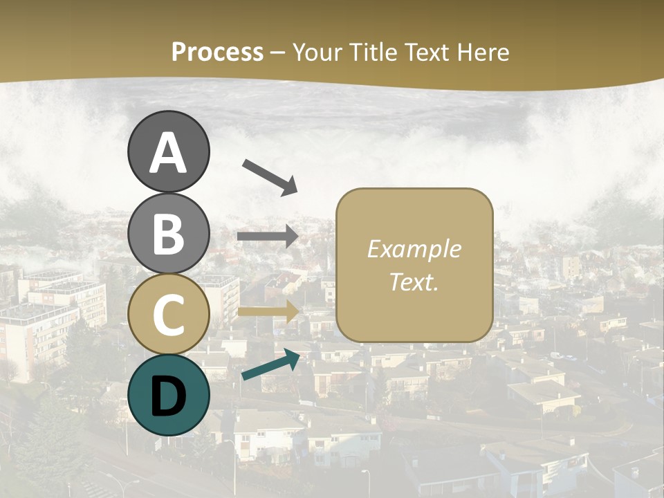 Sea Disaster Natural Disaster PowerPoint Template