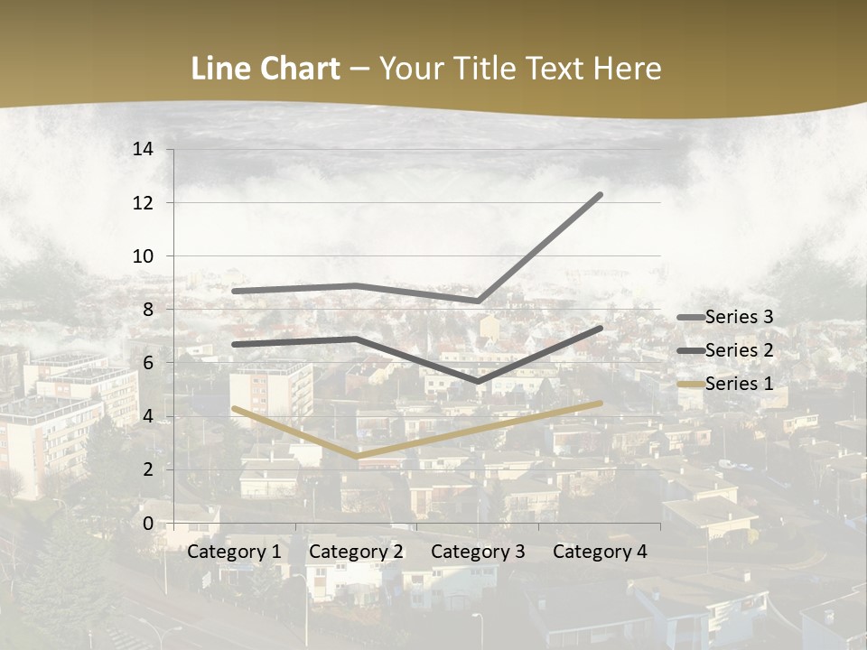 Sea Disaster Natural Disaster PowerPoint Template