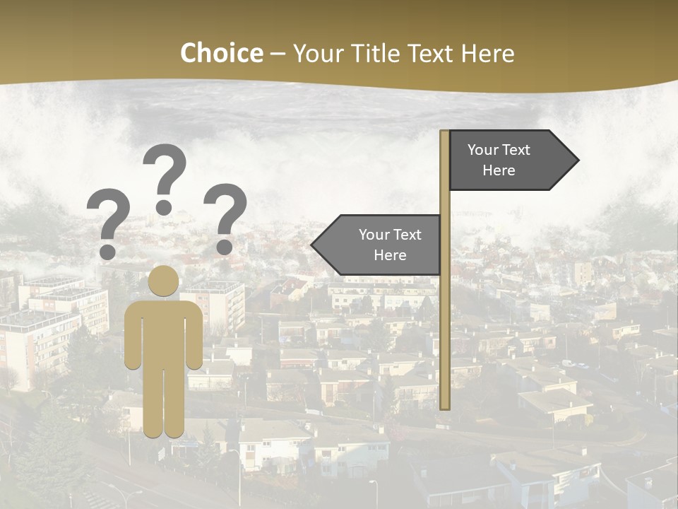 Sea Disaster Natural Disaster PowerPoint Template