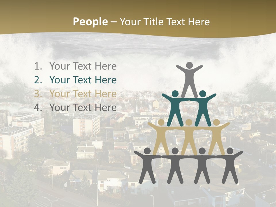 Sea Disaster Natural Disaster PowerPoint Template