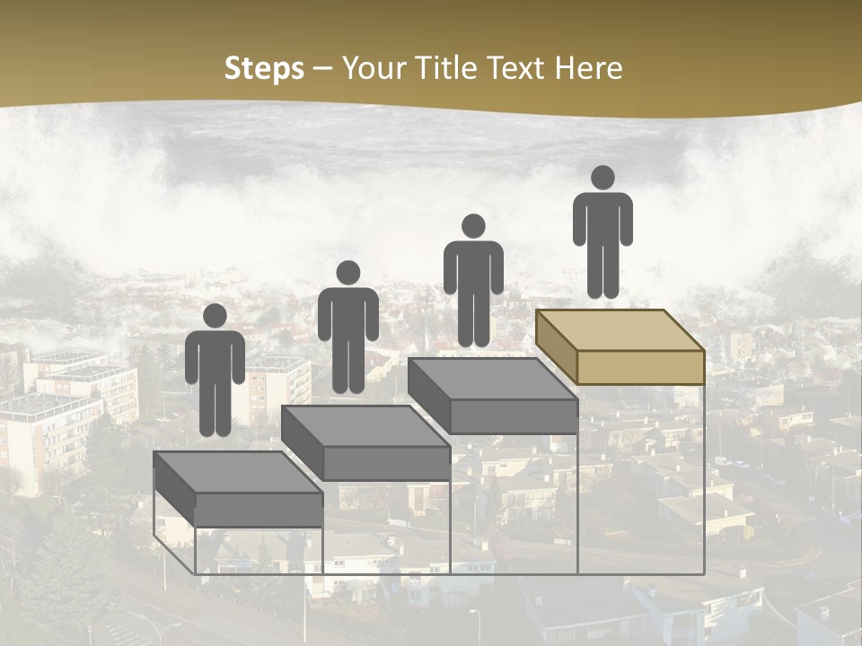 Sea Disaster Natural Disaster PowerPoint Template