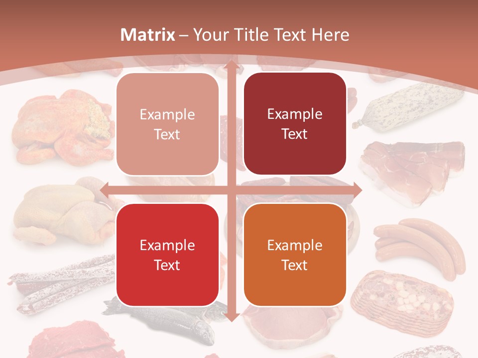 Bone Sausage Variation PowerPoint Template