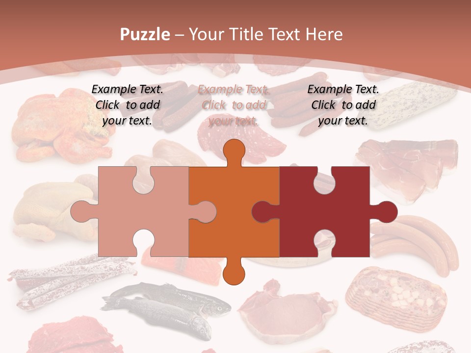 Bone Sausage Variation PowerPoint Template