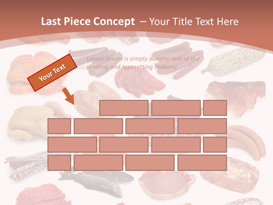 Bone Sausage Variation PowerPoint Template