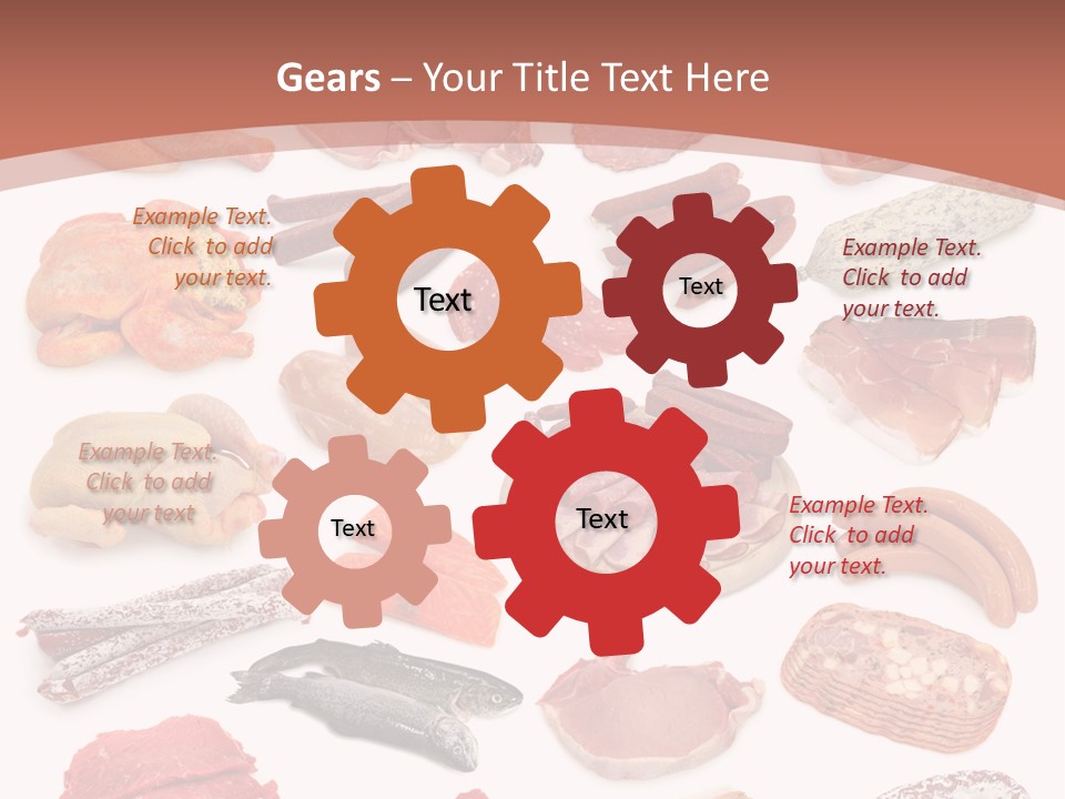 Bone Sausage Variation PowerPoint Template