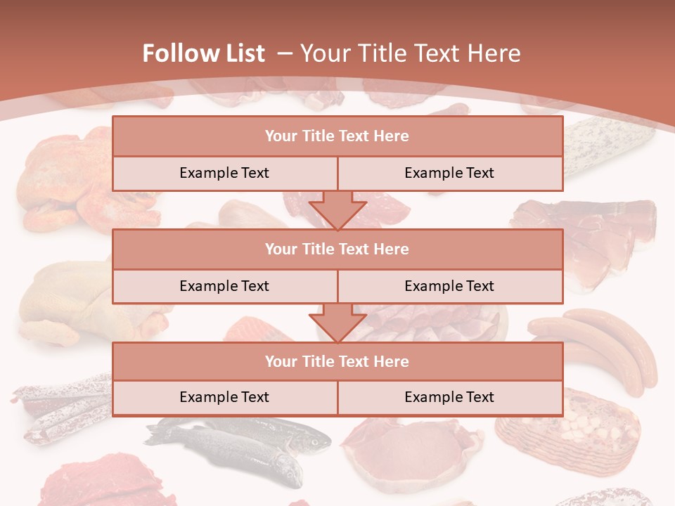 Bone Sausage Variation PowerPoint Template