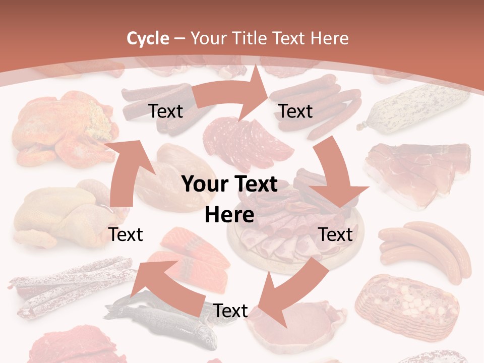 Bone Sausage Variation PowerPoint Template