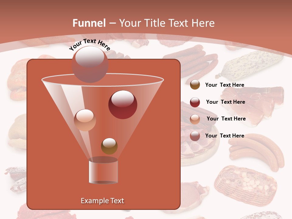 Bone Sausage Variation PowerPoint Template