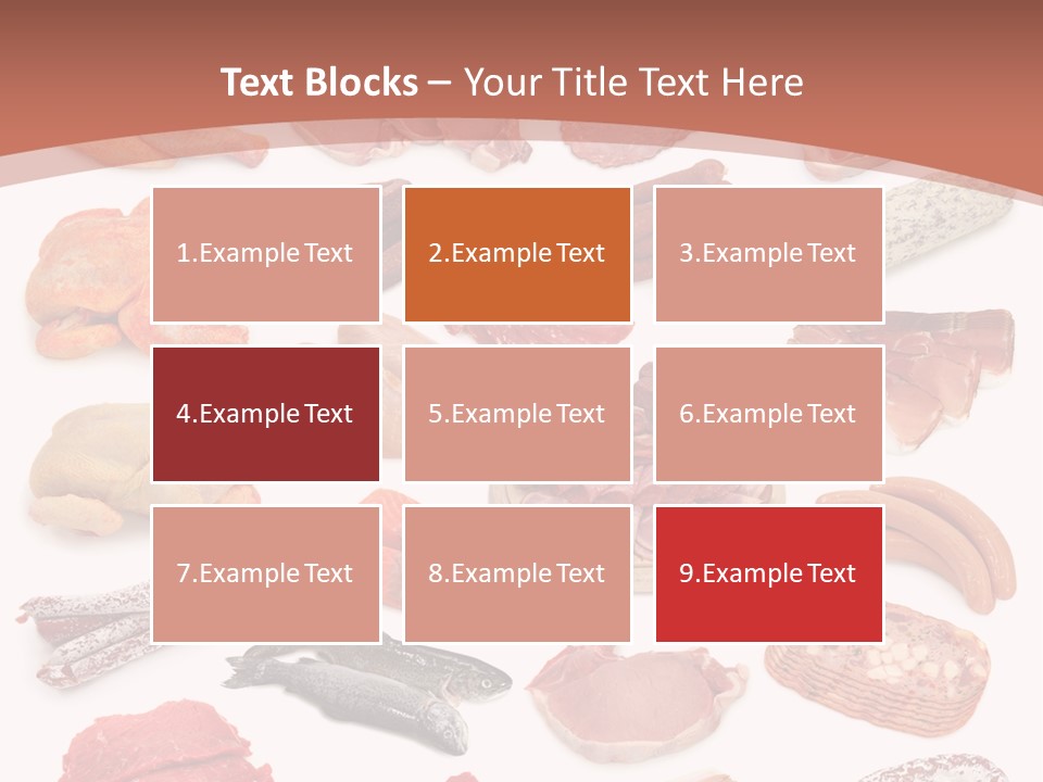 Bone Sausage Variation PowerPoint Template