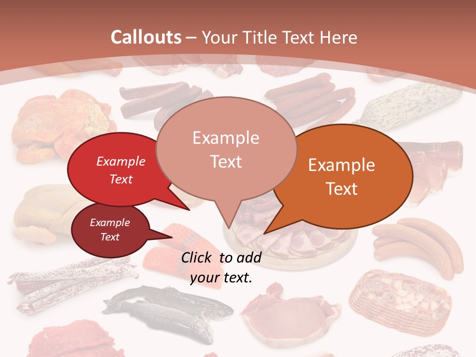 Bone Sausage Variation PowerPoint Template