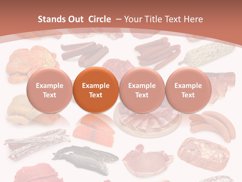 Bone Sausage Variation PowerPoint Template