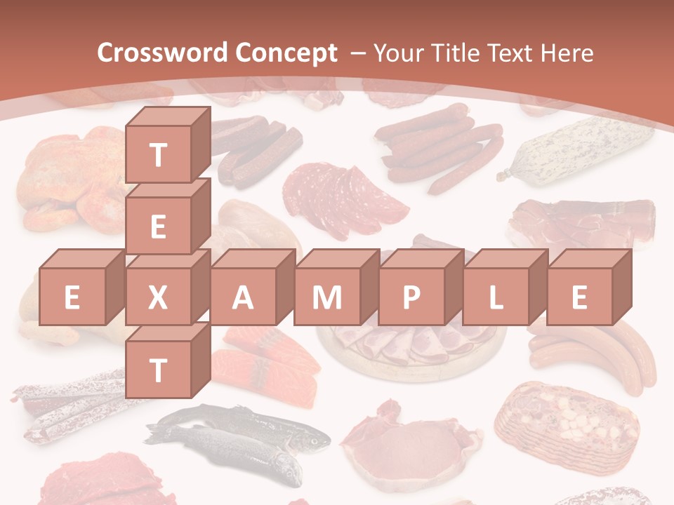 Bone Sausage Variation PowerPoint Template