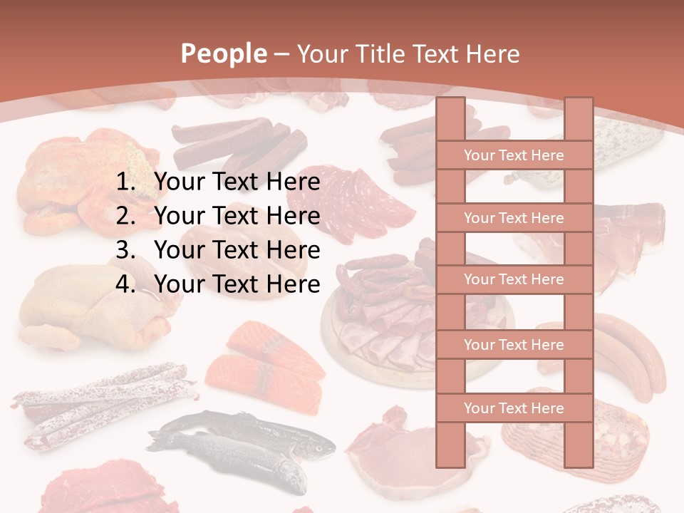 Bone Sausage Variation PowerPoint Template