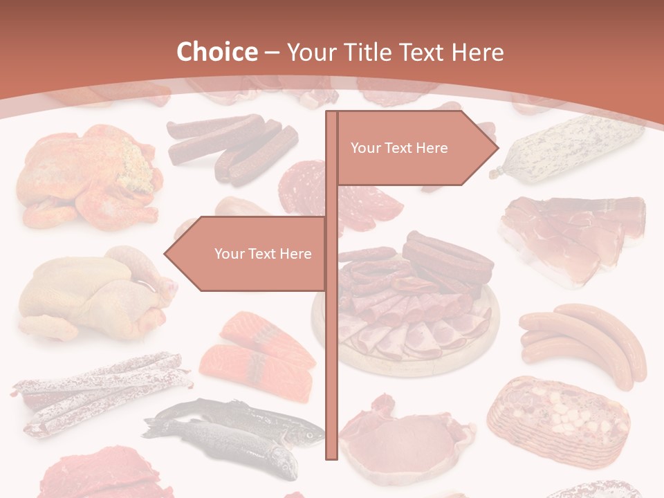 Bone Sausage Variation PowerPoint Template