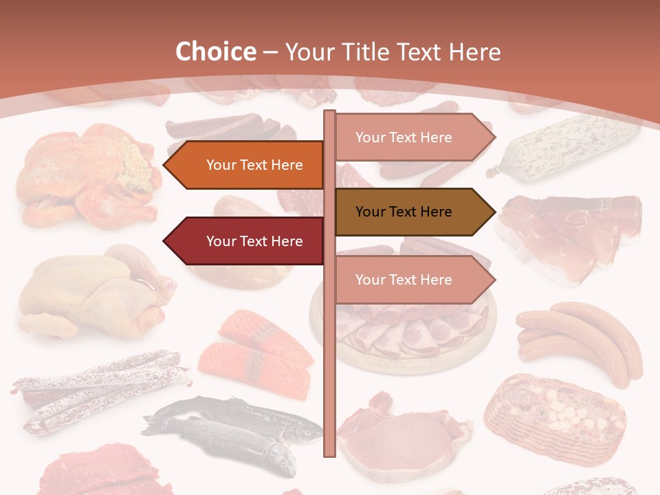 Bone Sausage Variation PowerPoint Template