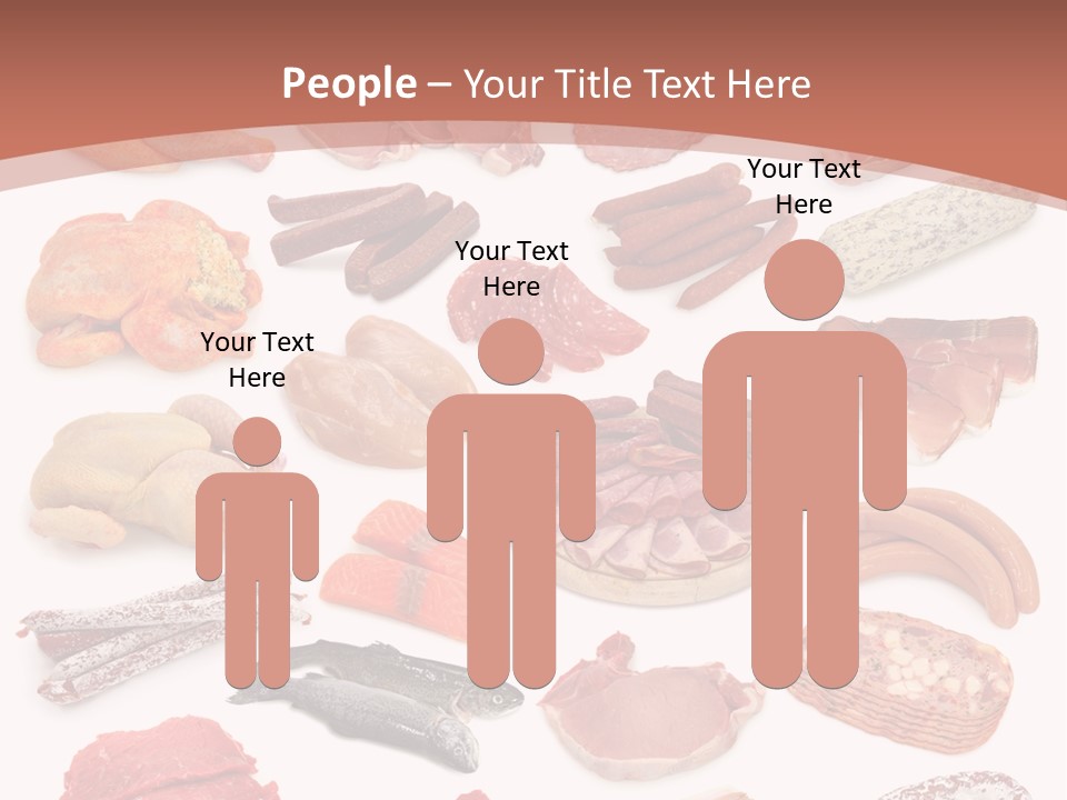 Bone Sausage Variation PowerPoint Template
