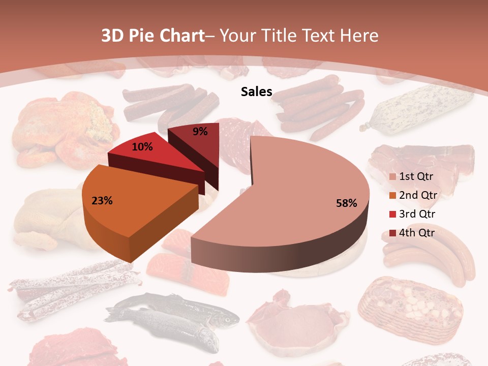 Bone Sausage Variation PowerPoint Template