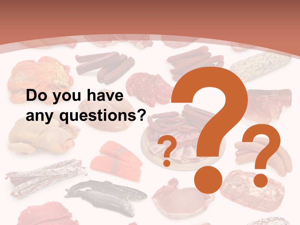 Bone Sausage Variation PowerPoint Template