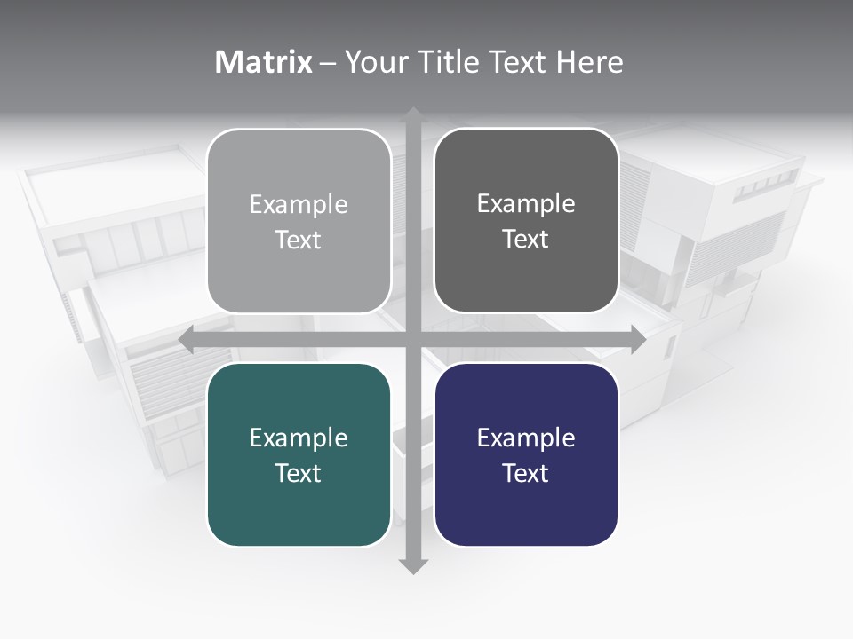 Contemporary House Residential PowerPoint Template