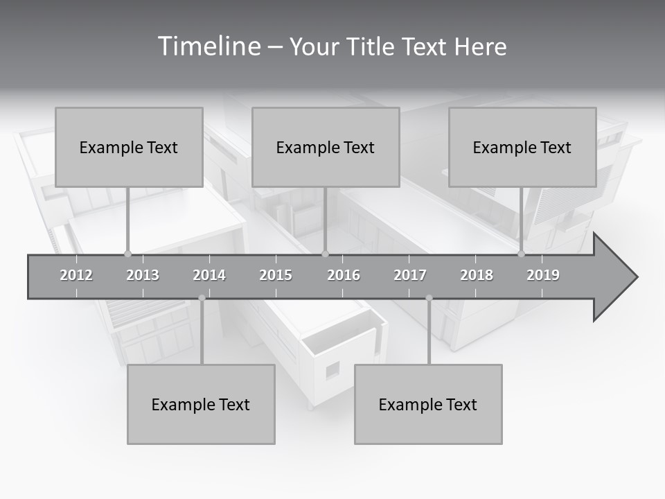 Contemporary House Residential PowerPoint Template