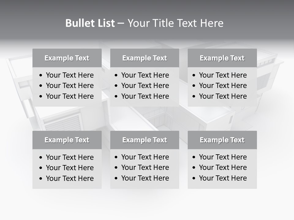 Contemporary House Residential PowerPoint Template