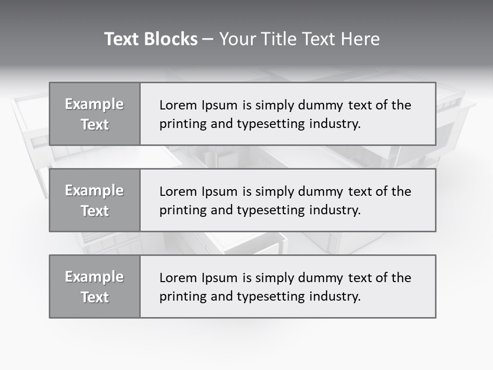 Contemporary House Residential PowerPoint Template