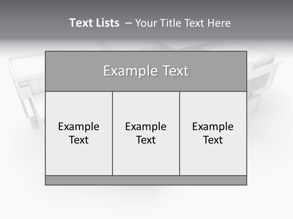 Contemporary House Residential PowerPoint Template