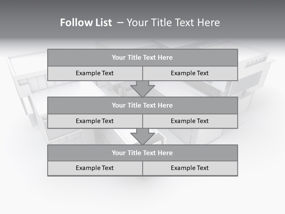 Contemporary House Residential PowerPoint Template